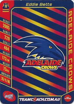 2016 Team Zone AFL Team #149 Eddie Betts Back